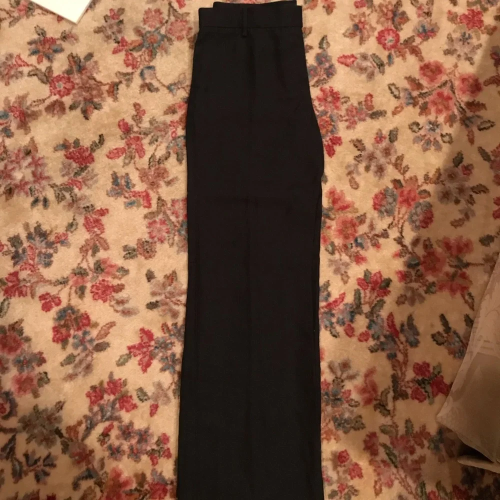J. Crew Petite Black Linen Trousers - Picture 4 of 6